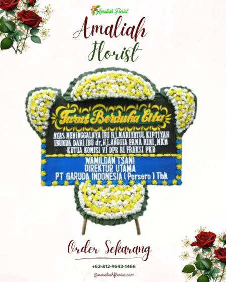 Papan Bunga Duka Wanasaba