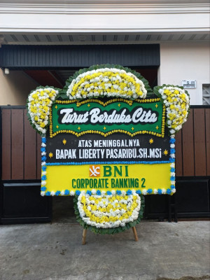 Papan Bunga Duka di Wanasaba